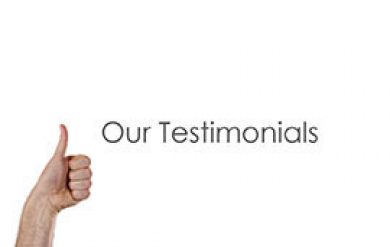 our testimonials picture