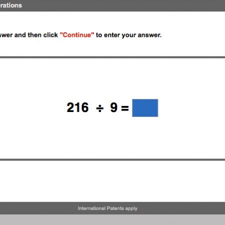 ebilities numerical operations test image