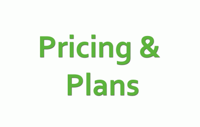 Pricing and Plans Text