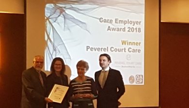 Photograph of Oxfordshire Care Awards 2018