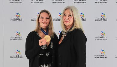 Gold Medal Winner Vikki Thompson of Derwentside College